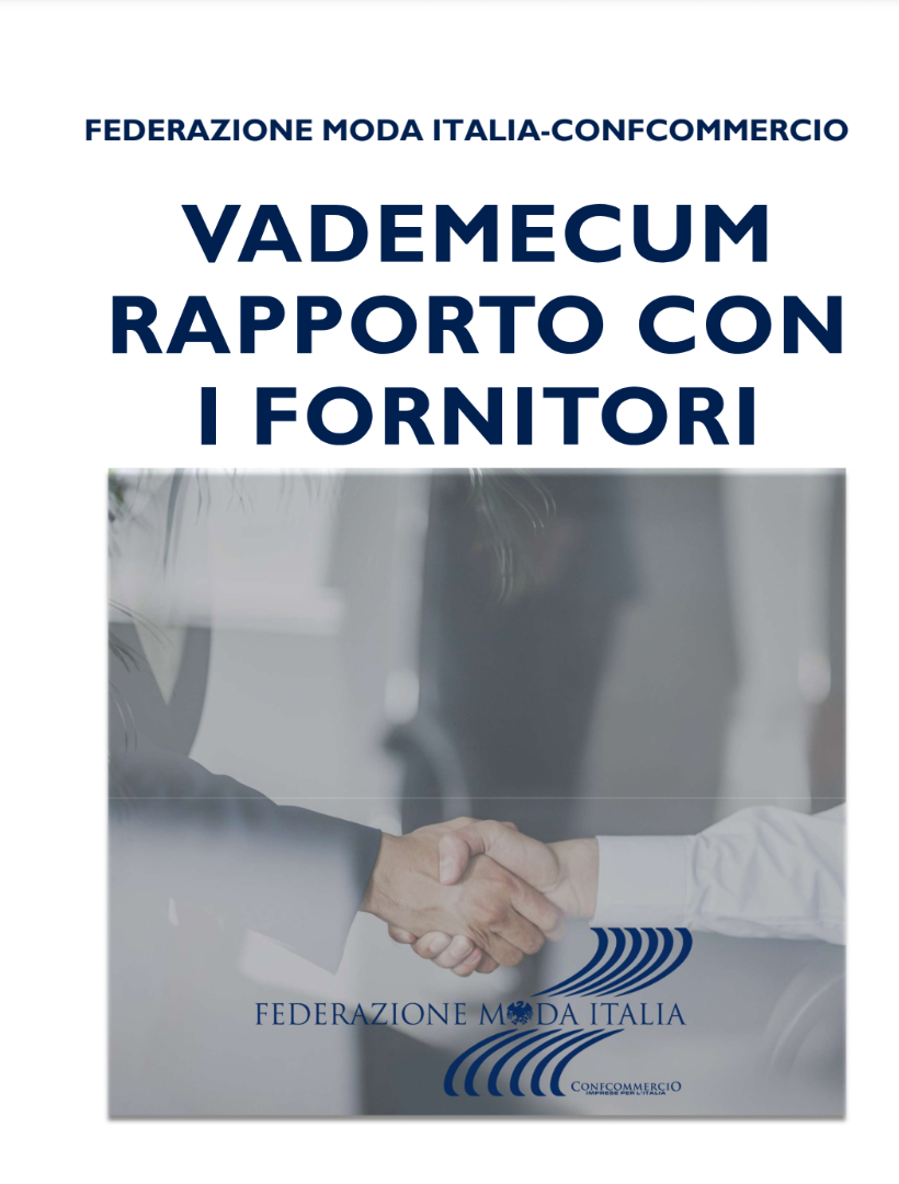 vademecum "rapporto con i fornitori"